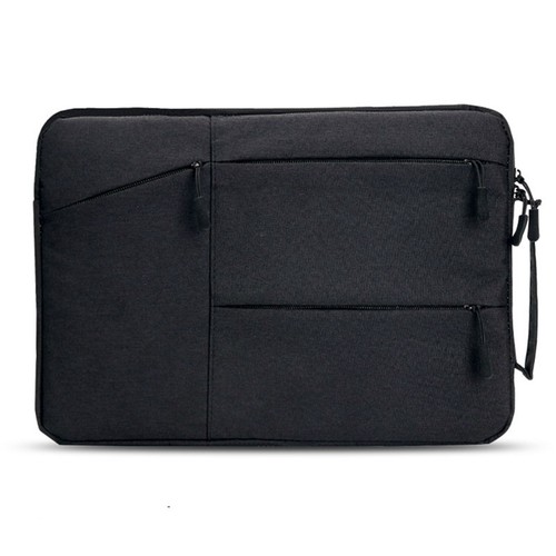 Black laptop handle sleeve - handle, bag
