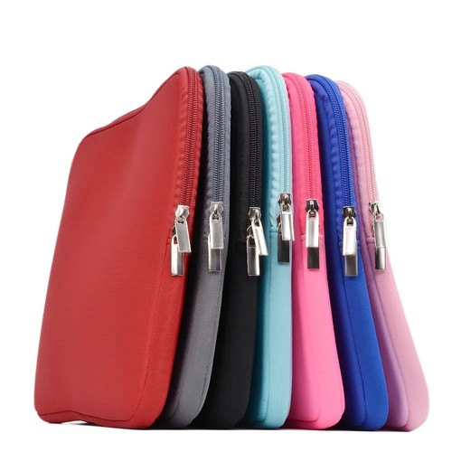Soft cotton laptop sleeve - cotton,