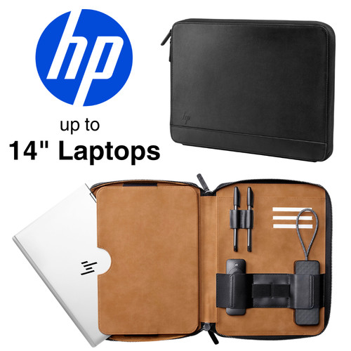 Premium leather laptop - leather,